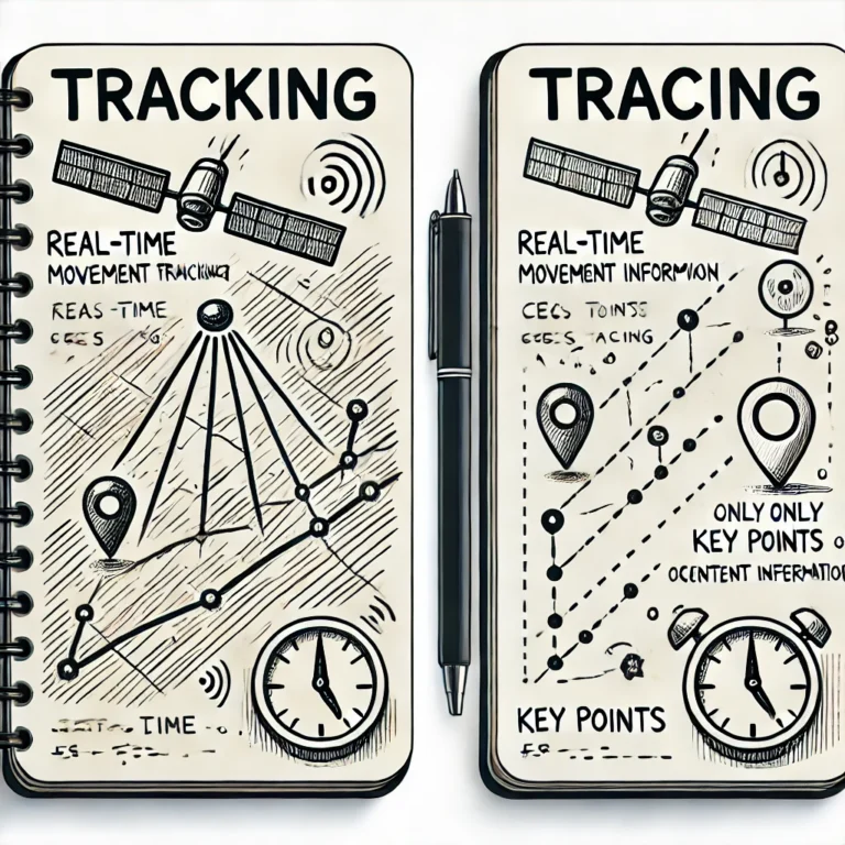 Tracking vs. Tracing