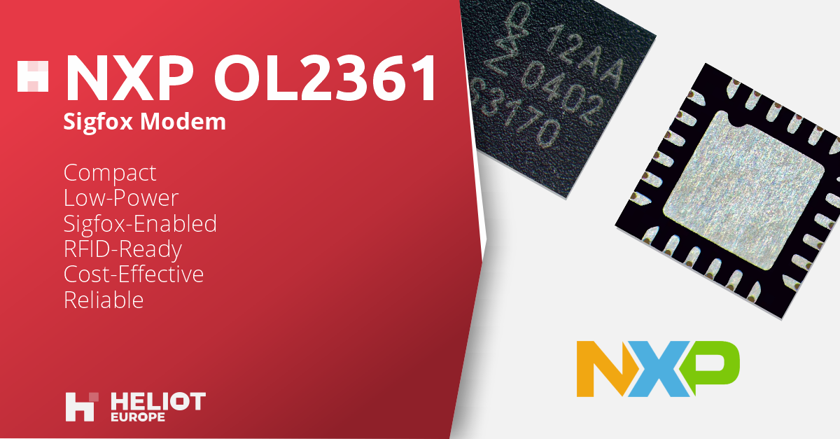 Cost-effective IoT connectivity with the NXP OL2361 Sigfox modem ...